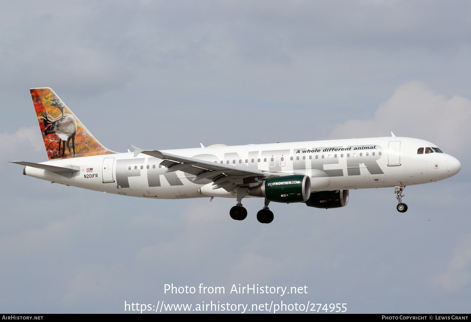 Aircraft Photo of N201FR | Airbus A320-214 | Frontier Airlines | AirHistory.net #274955