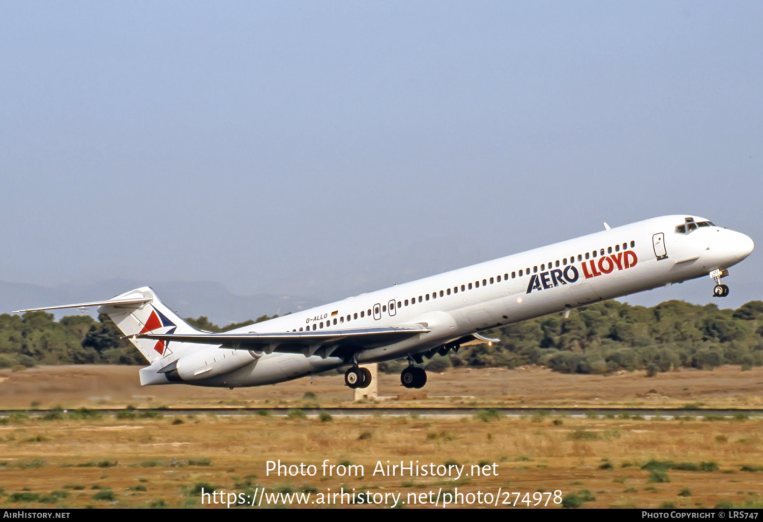 Aircraft Photo of D-ALLO | McDonnell Douglas MD-83 (DC-9-83) | Aero Lloyd | AirHistory.net #274978