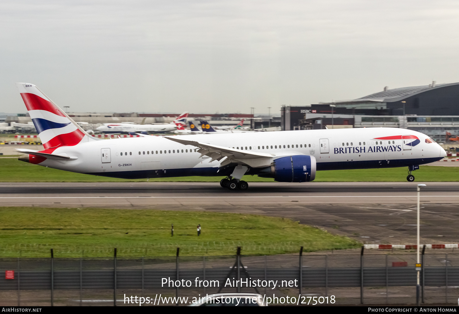 Aircraft Photo of G-ZBKH | Boeing 787-9 Dreamliner | British Airways | AirHistory.net #275018