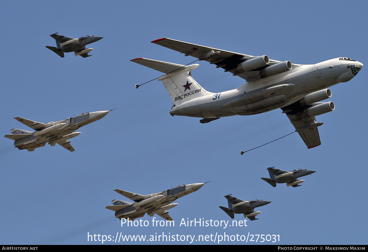 Aircraft Photo of 31 blue | Ilyushin Il-78M | Russia - Air Force | AirHistory.net #275031