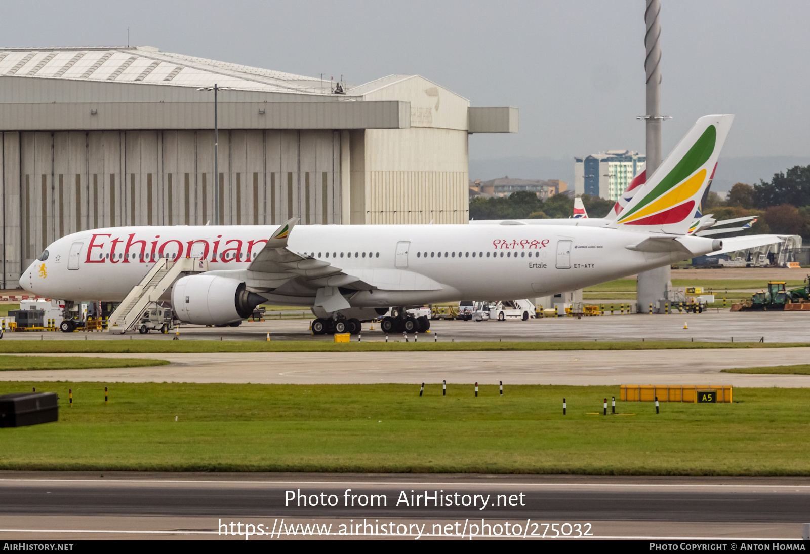 Aircraft Photo of ET-ATY | Airbus A350-941 | Ethiopian Airlines | AirHistory.net #275032