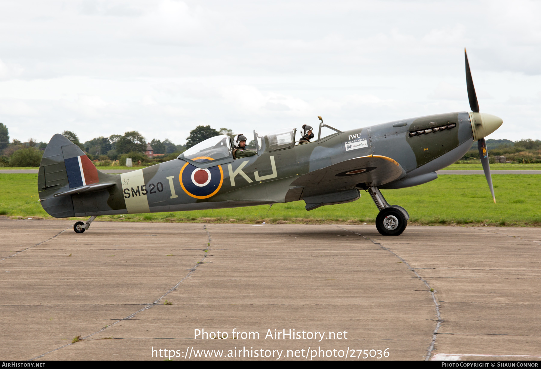 Aircraft Photo of G-ILDA / SM520 | Supermarine 509 Spitfire T9 | UK - Air Force | AirHistory.net #275036