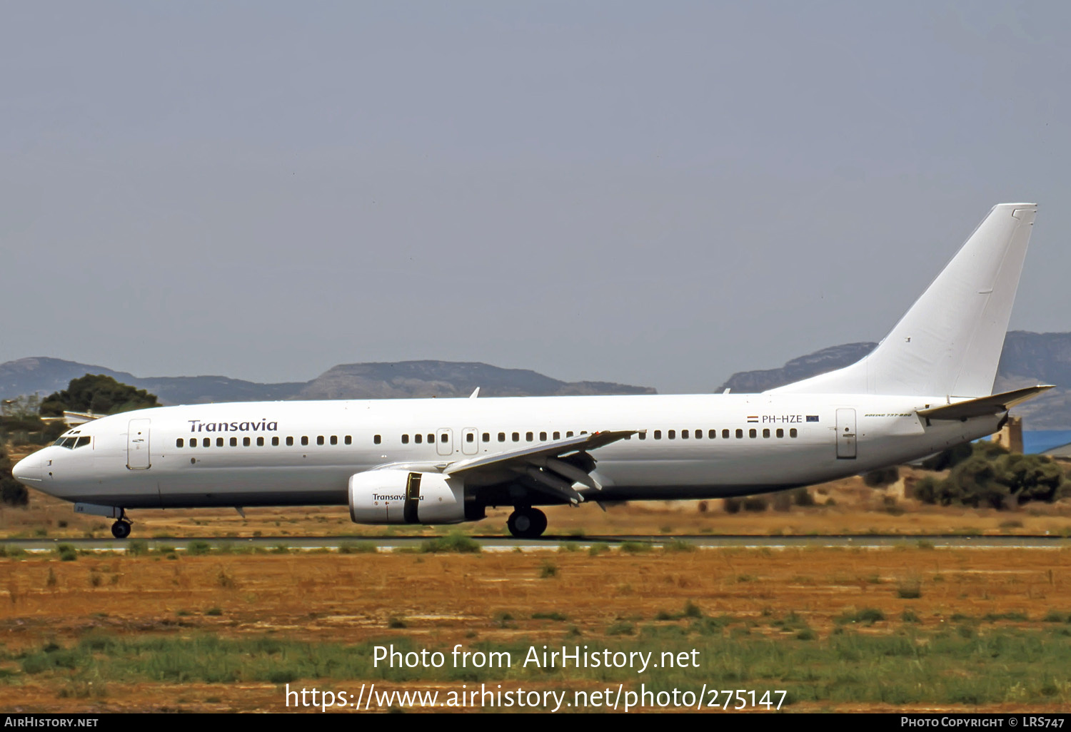 Aircraft Photo of PH-HZE | Boeing 737-8K2 | Transavia | AirHistory.net #275147