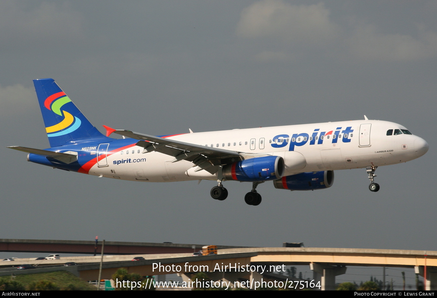 Aircraft Photo of N609NK | Airbus A320-232 | Spirit Airlines | AirHistory.net #275164