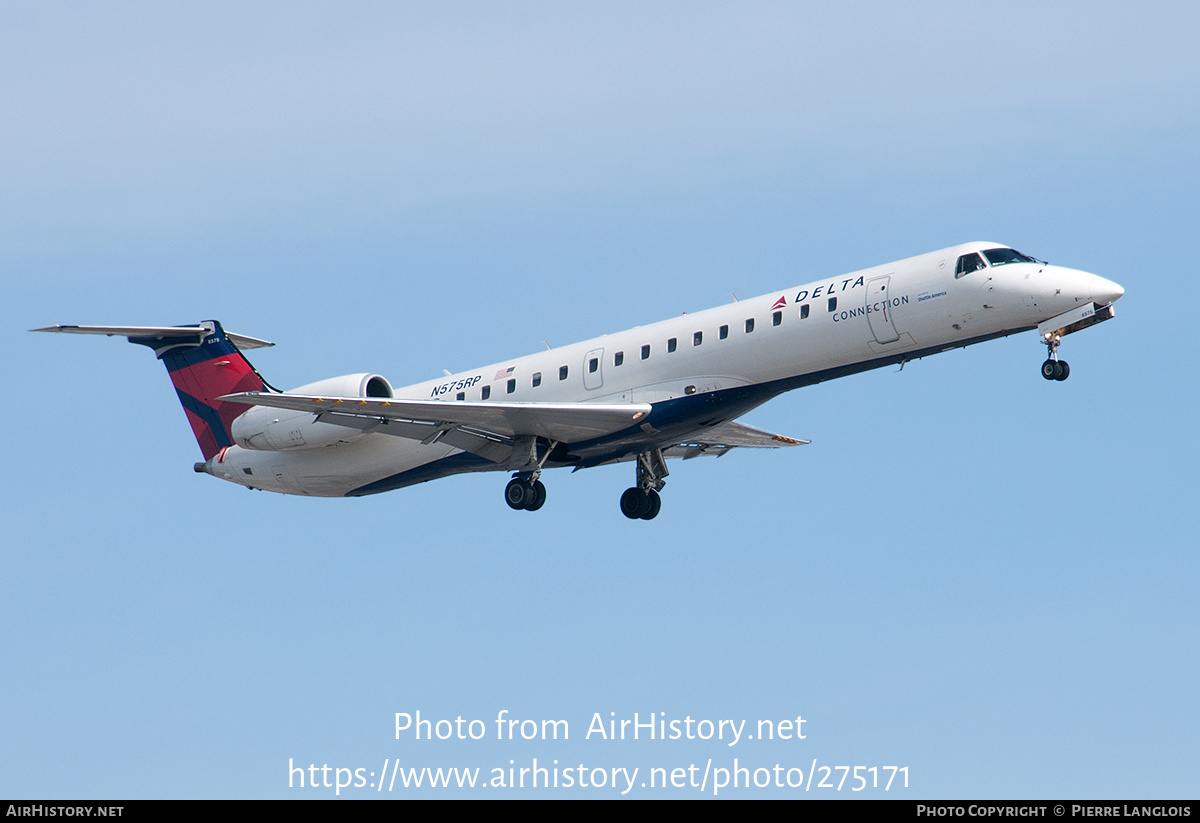 Aircraft Photo of N575RP | Embraer ERJ-145LR (EMB-145LR) | Delta Connection | AirHistory.net #275171