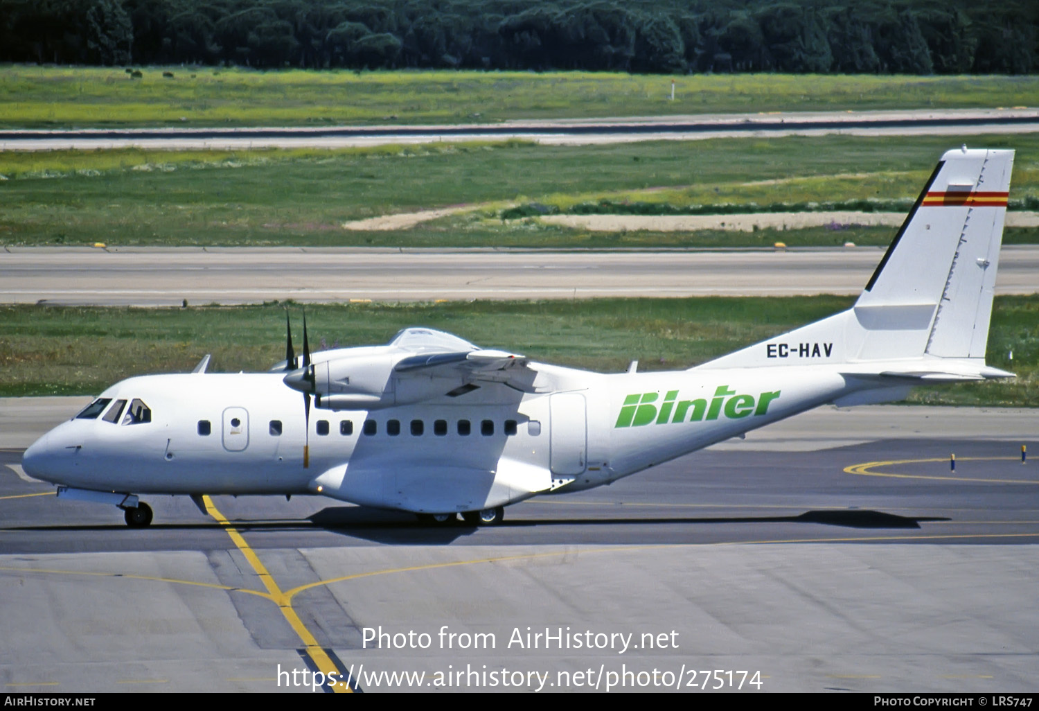 Aircraft Photo of EC-HAV | CASA/IPTN CN235-200 | Binter Mediterraneo | AirHistory.net #275174