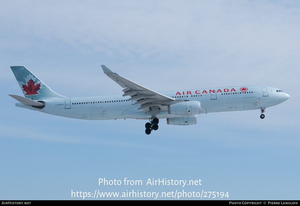 Aircraft Photo of C-GHKW | Airbus A330-343 | Air Canada | AirHistory.net #275194