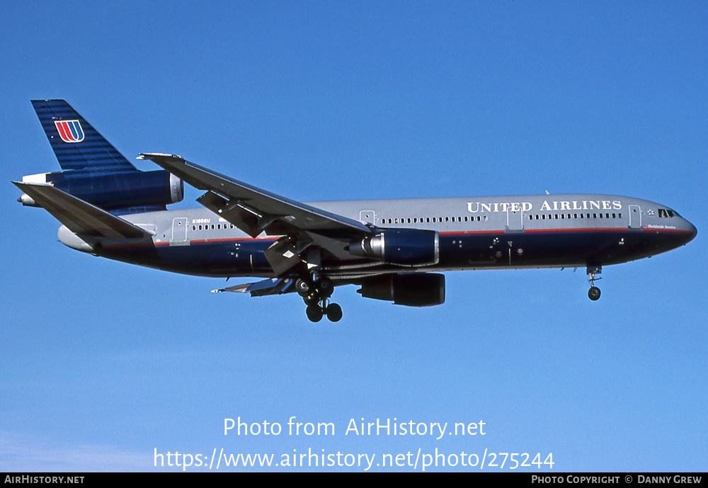 Aircraft Photo of N1856U | McDonnell Douglas DC-10-30CF | United Airlines | AirHistory.net #275244