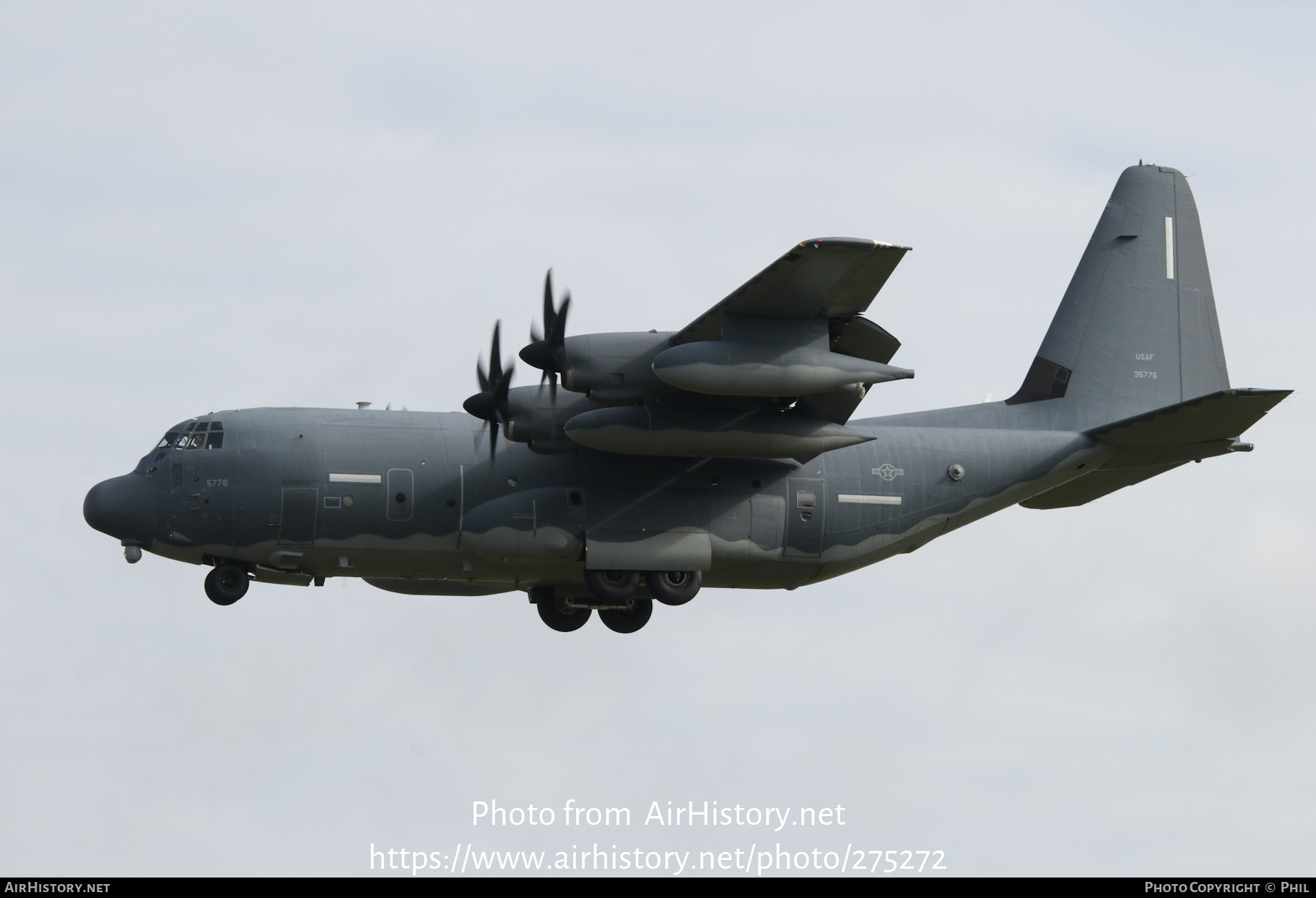 Aircraft Photo of 13-5776 / 35776, Lockheed Martin MC-130J Commando II  (L-382)