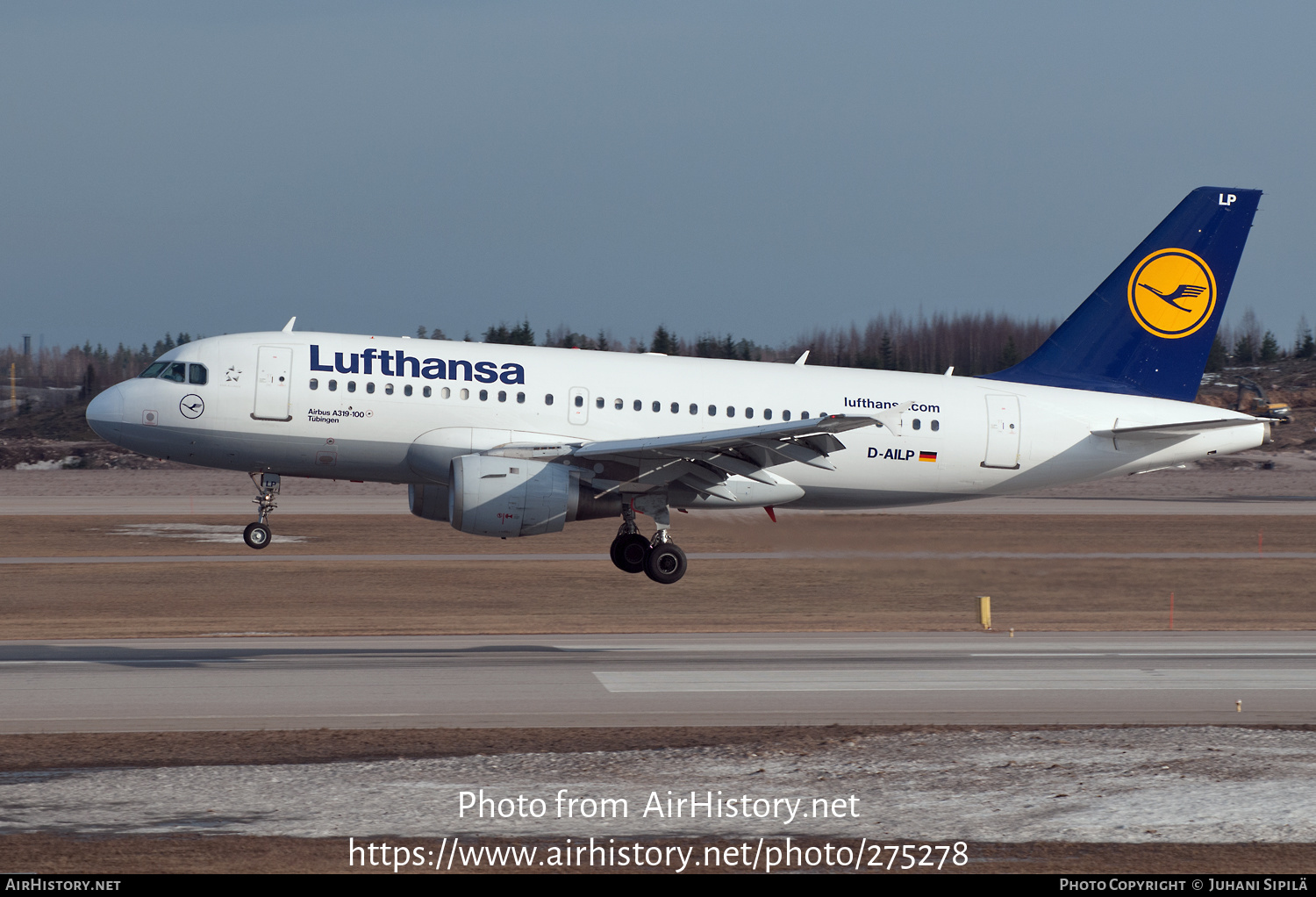 Aircraft Photo of D-AILP | Airbus A319-114 | Lufthansa | AirHistory.net #275278