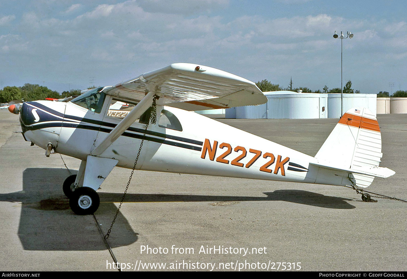 Aircraft Photo of N2272K | Luscombe 8E Silvaire | AirHistory.net #275315