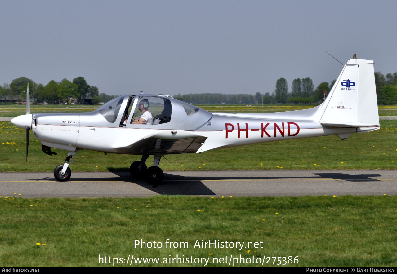 Aircraft Photo of PH-KND | Grob G-115A | Seppe Air Service | AirHistory.net #275386