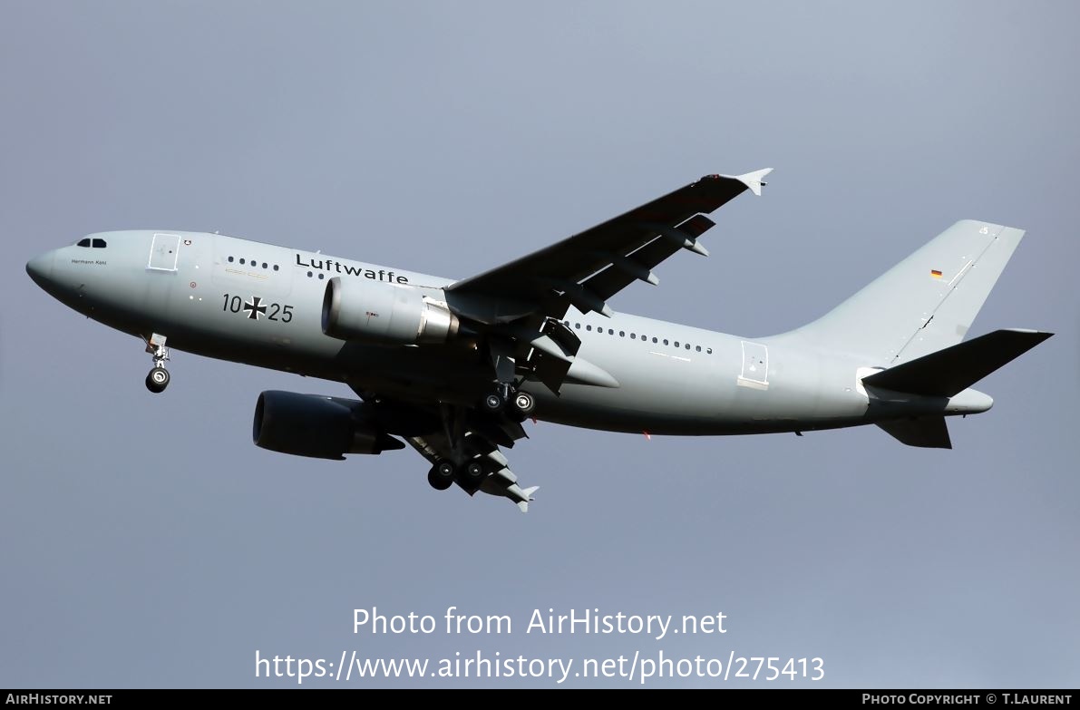 Aircraft Photo of 1025 | Airbus A310-304/MRTT | Germany - Air Force | AirHistory.net #275413