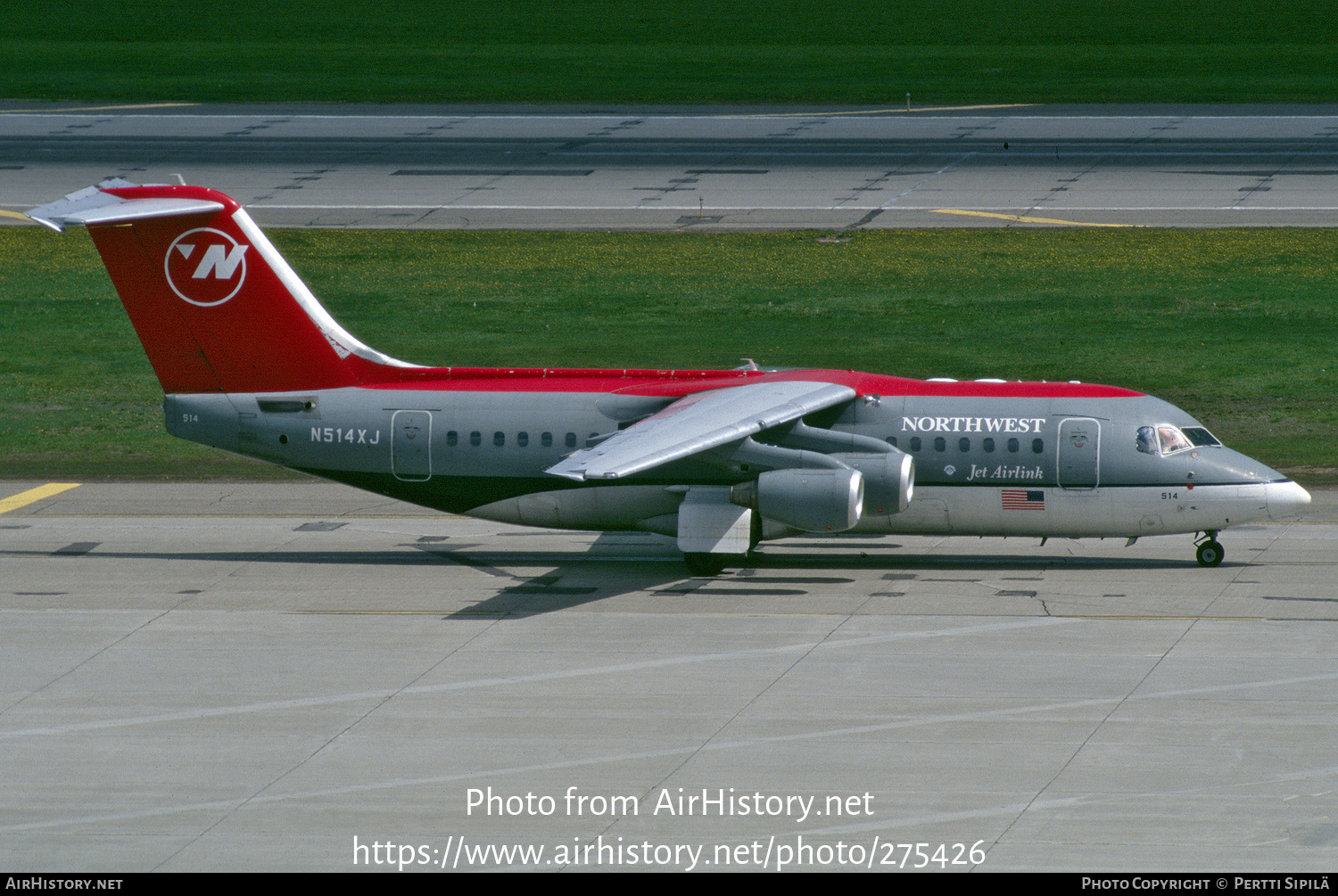 Aircraft Photo of N514XJ | British Aerospace Avro 146-RJ85 | Northwest Jet Airlink | AirHistory.net #275426