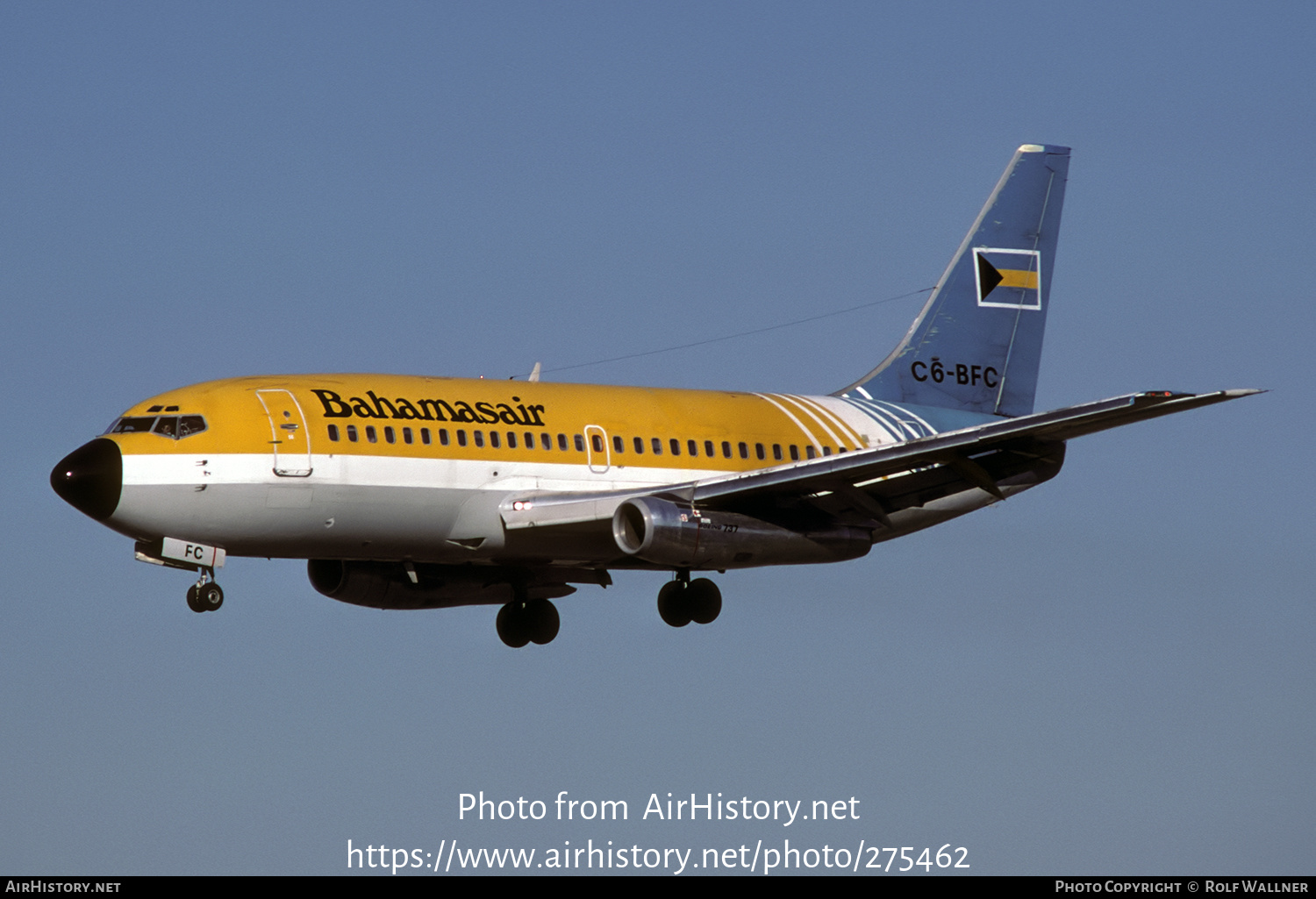 Aircraft Photo of C6-BFC | Boeing 737-2L9/Adv | Bahamasair | AirHistory.net #275462
