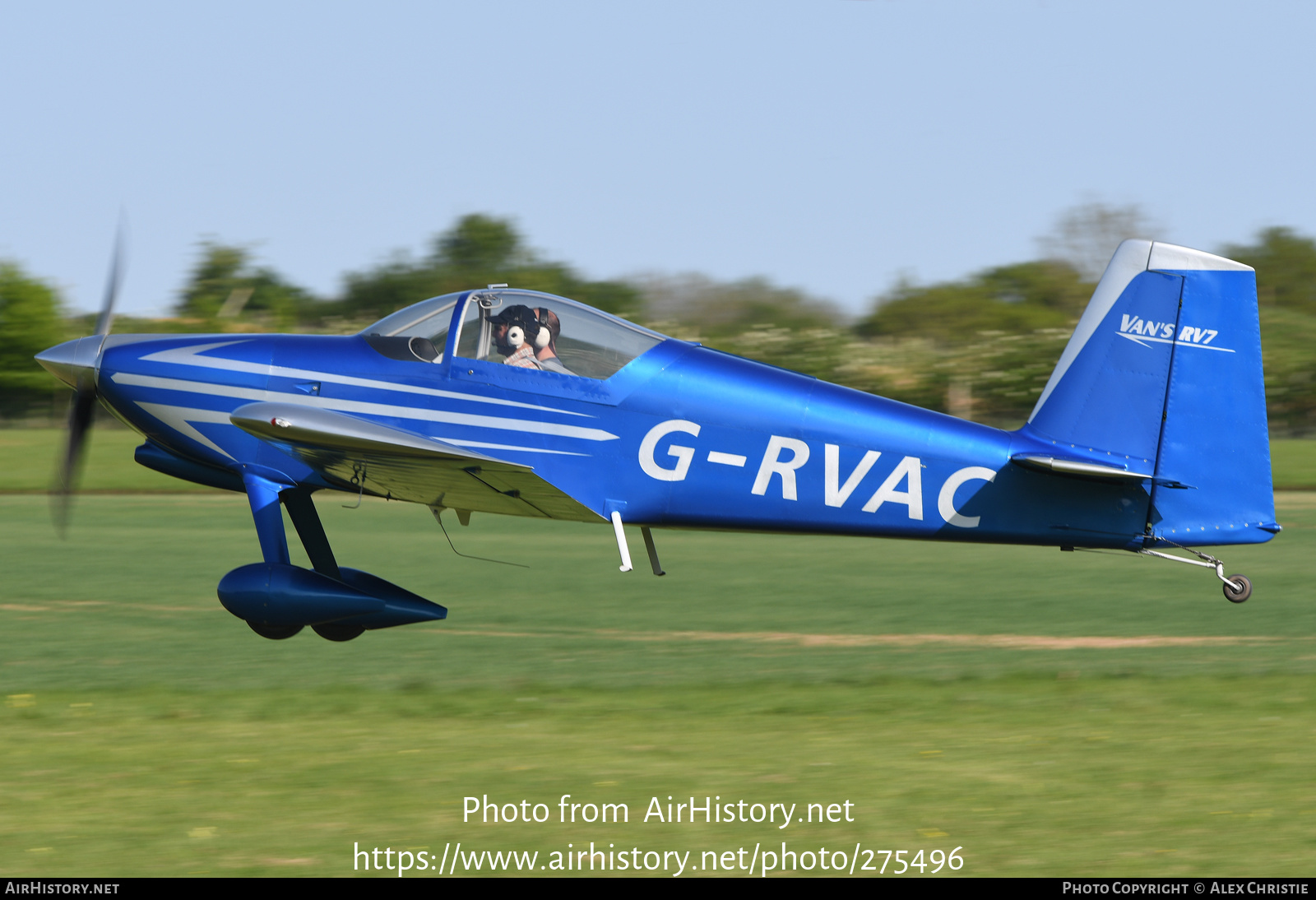 Aircraft Photo of G-RVAC | Van's RV-7 | AirHistory.net #275496