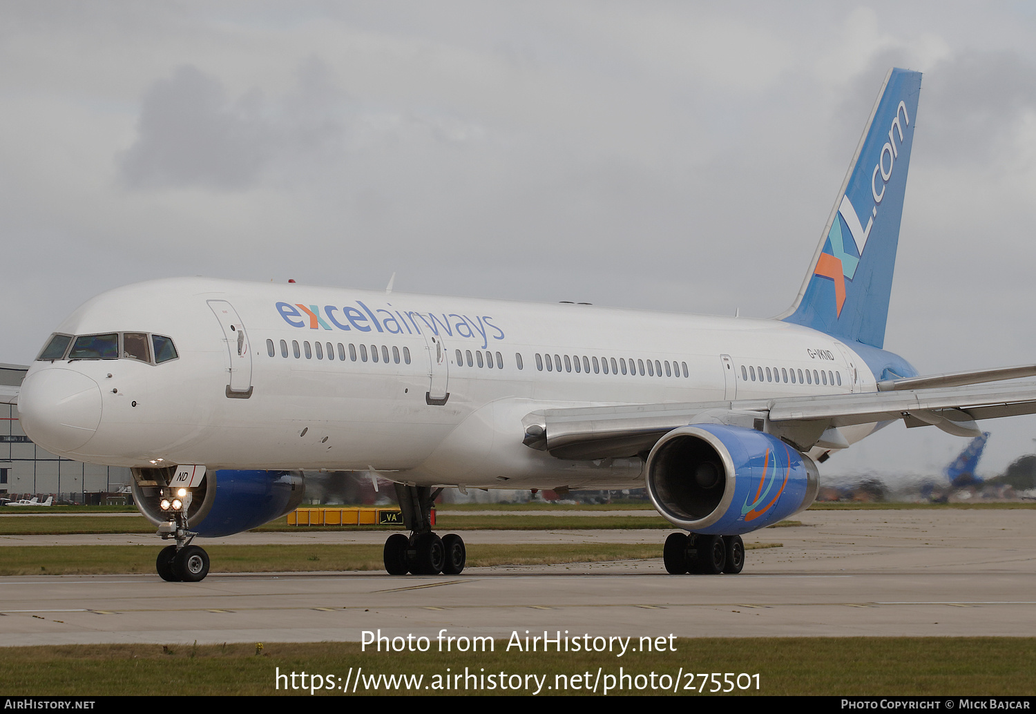 Aircraft Photo of G-VKND | Boeing 757-225 | XL Airways | AirHistory.net #275501