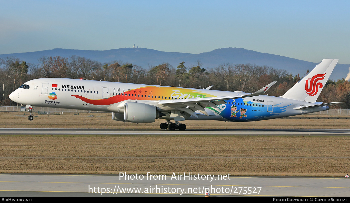 Aircraft Photo Of B-1083 | Airbus A350-941 | Air China | AirHistory.net ...