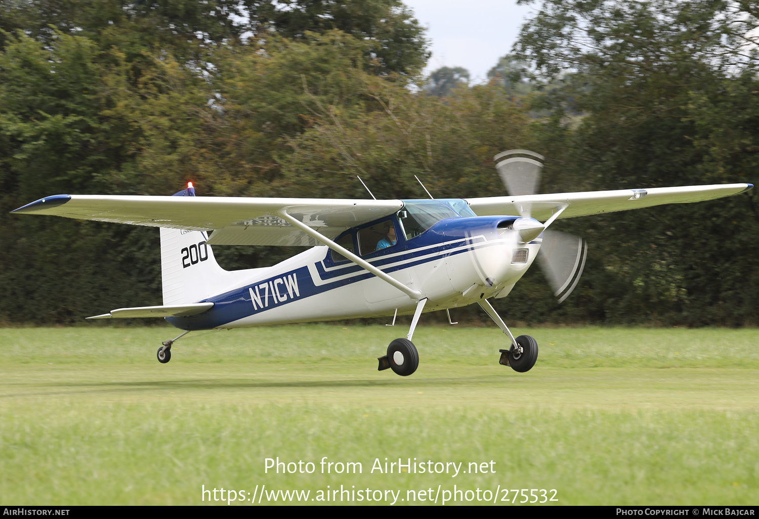 Aircraft Photo of N71CW | Cessna 180E | AirHistory.net #275532