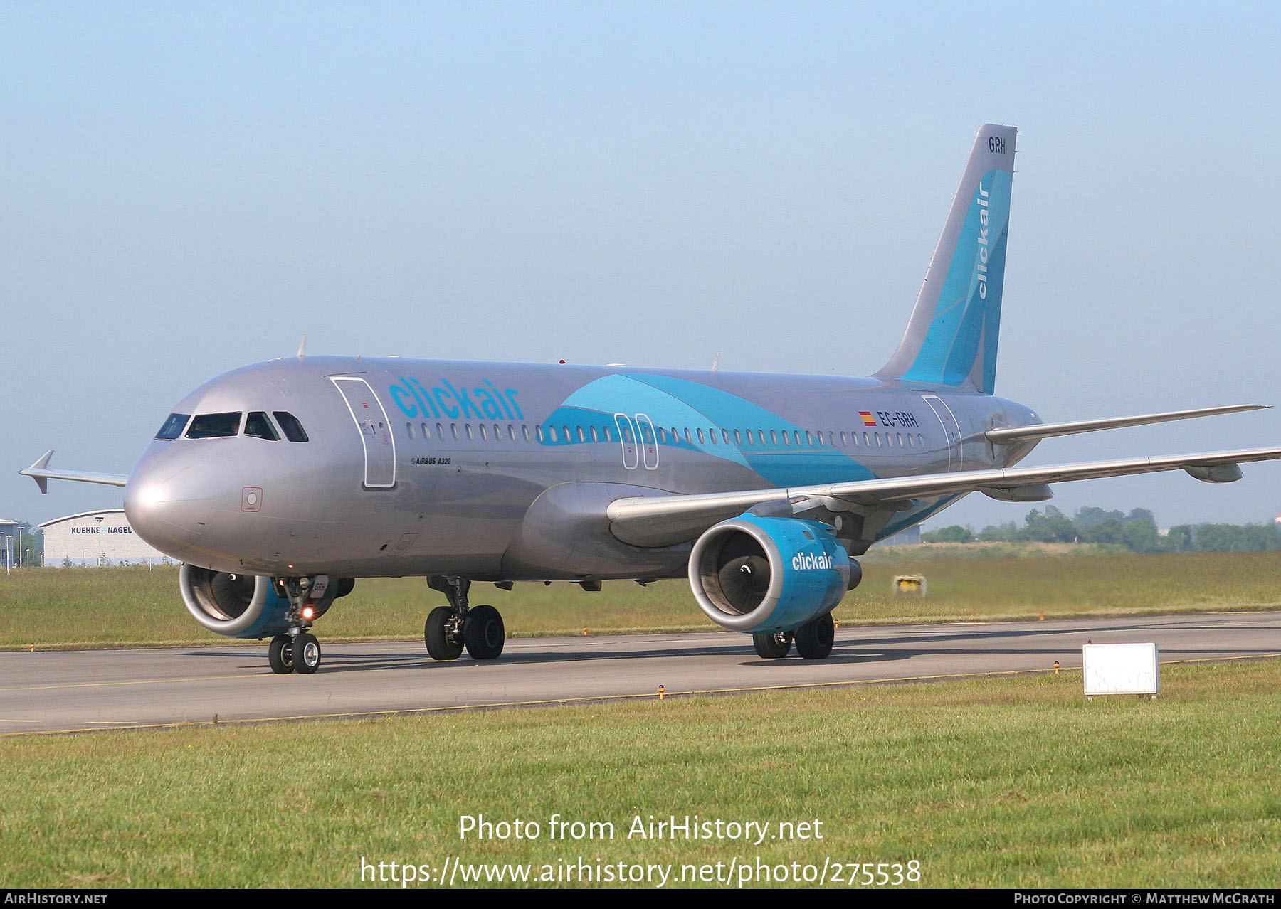 Aircraft Photo of EC-GRH | Airbus A320-211 | Clickair | AirHistory.net #275538