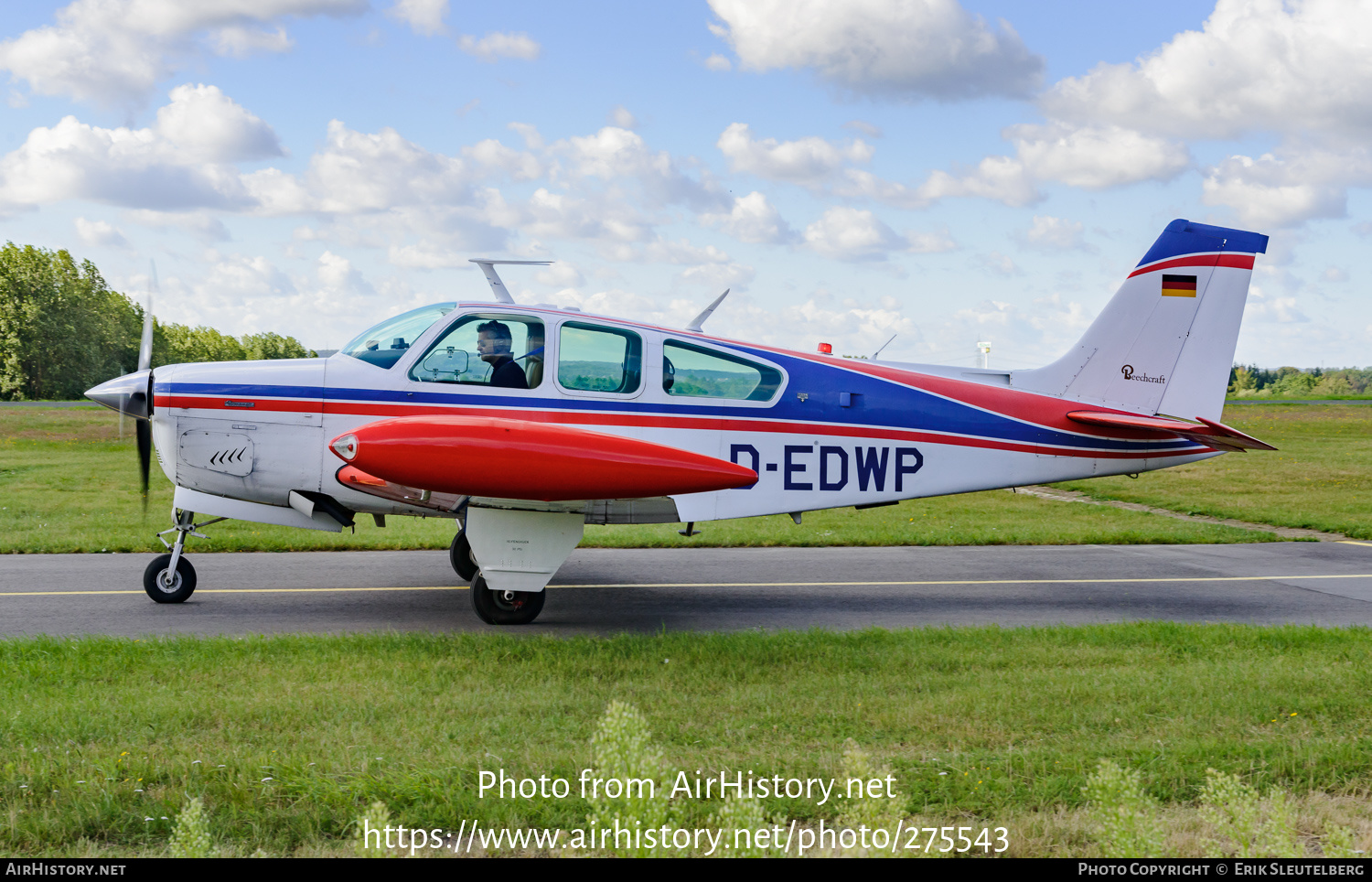 Aircraft Photo of D-EDWP | Beech F33A Bonanza | AirHistory.net #275543