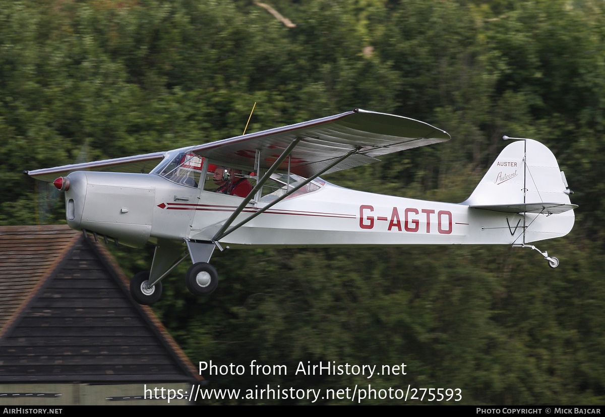 Aircraft Photo of G-AGTO | Taylorcraft J-1 Autocrat | AirHistory.net #275593