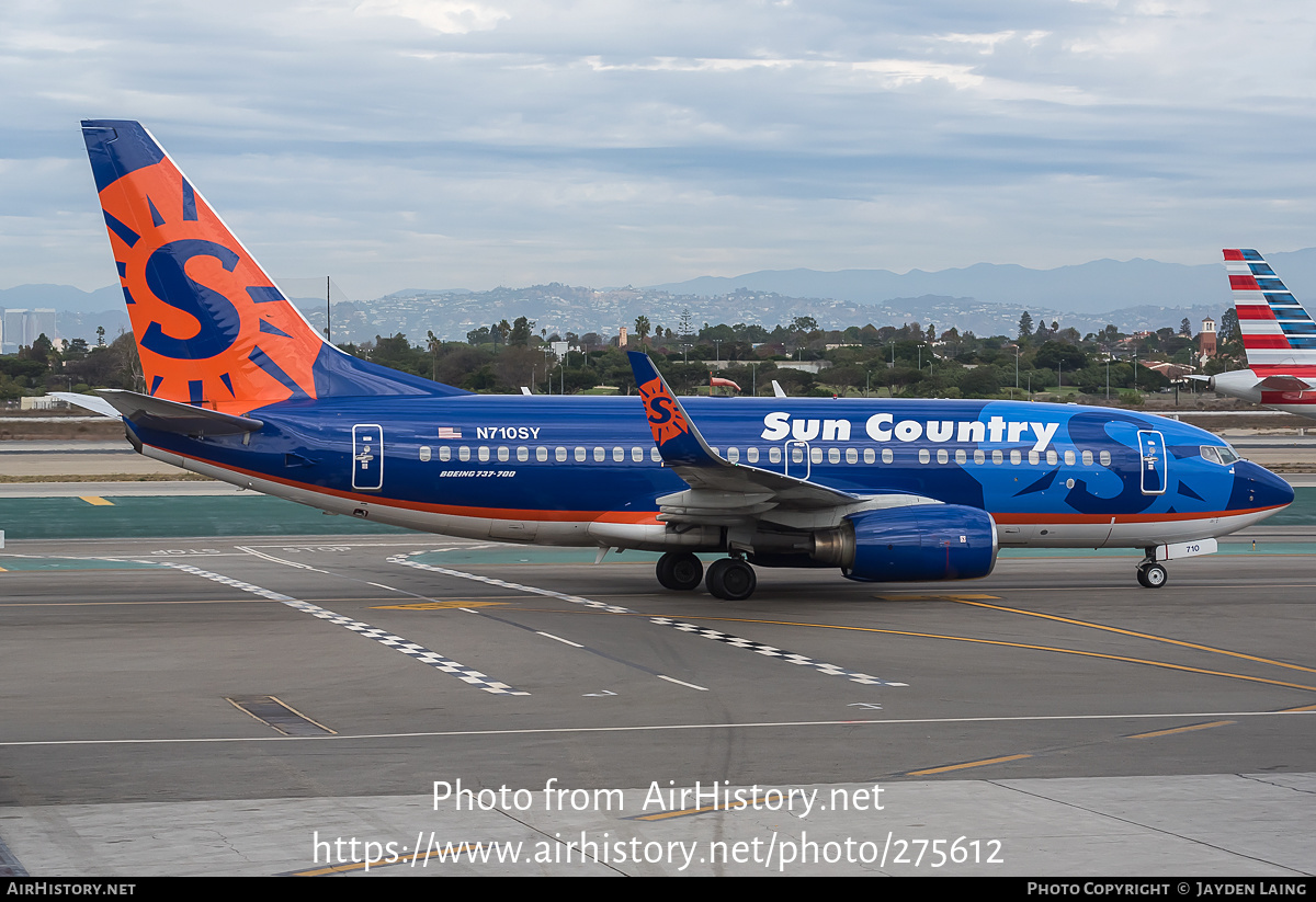 Aircraft Photo of N710SY | Boeing 737-73V | Sun Country Airlines | AirHistory.net #275612