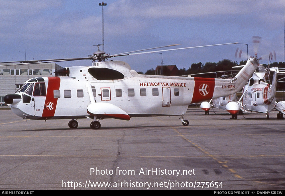 Aircraft Photo of LN-ORH | Sikorsky S-61N | Helikopter Service | AirHistory.net #275654