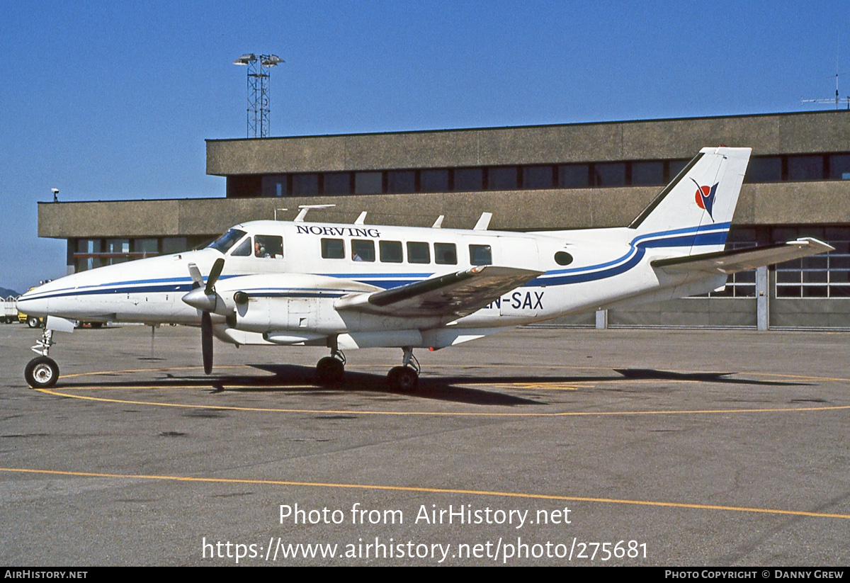 Aircraft Photo of LN-SAX | Beech 99 | Norving | AirHistory.net #275681