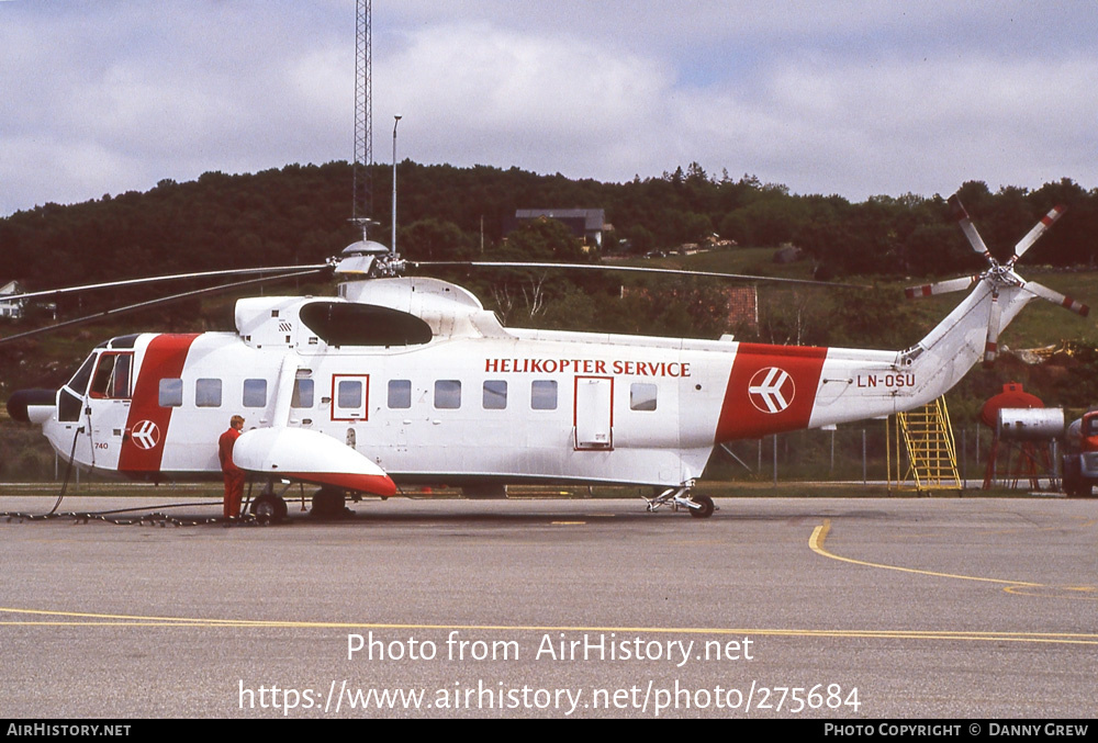 Aircraft Photo of LN-OSU | Sikorsky S-61N | Helikopter Service | AirHistory.net #275684