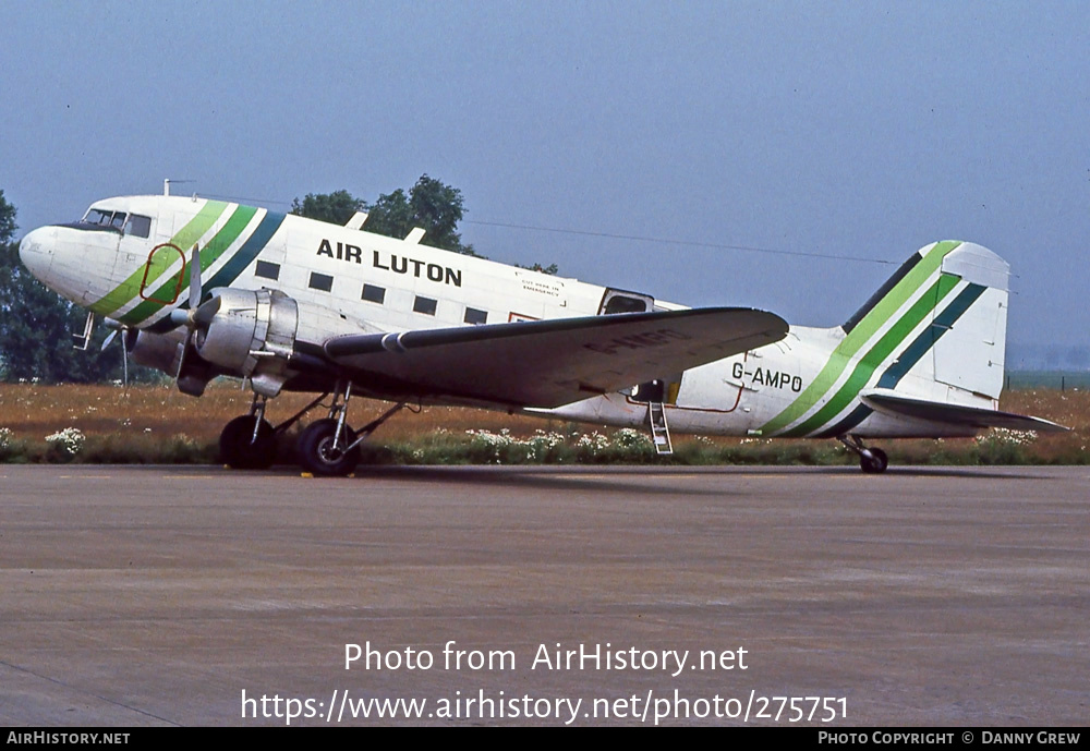 Aircraft Photo of G-AMPO | Douglas C-47B Dakota Mk.4 | Air Luton | AirHistory.net #275751