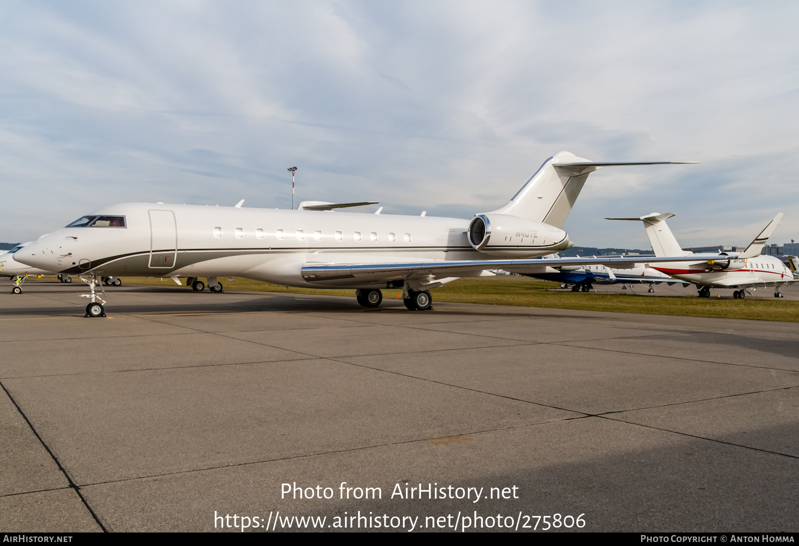 Aircraft Photo of N40TE | Bombardier Global 5000 (BD-700-1A11) | AirHistory.net #275806