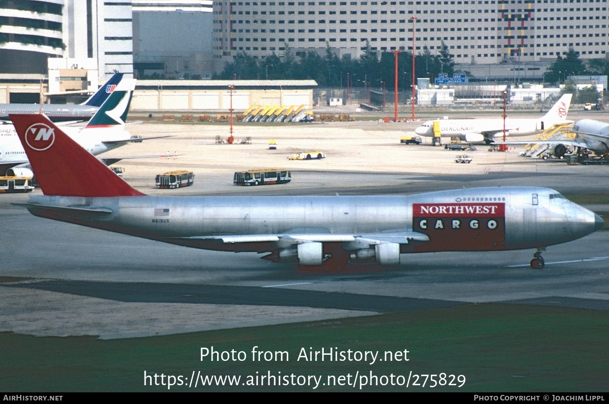 Aircraft Photo of N619US | Boeing 747-251F/SCD | Northwest Airlines | AirHistory.net #275829