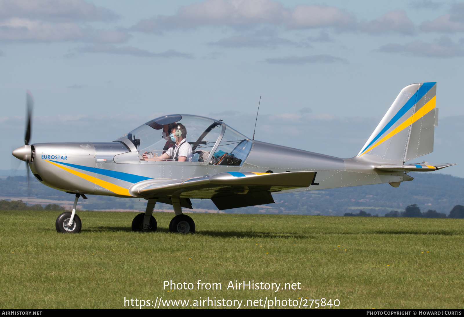 Aircraft Photo of G-CCKL | Evektor-Aerotechnik EV-97A Eurostar | AirHistory.net #275840