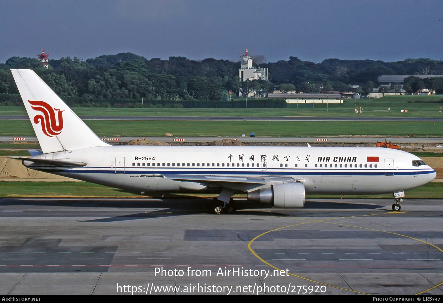 Aircraft Photo of B-2554 | Boeing 767-2J6/ER | Air China | AirHistory.net #275920