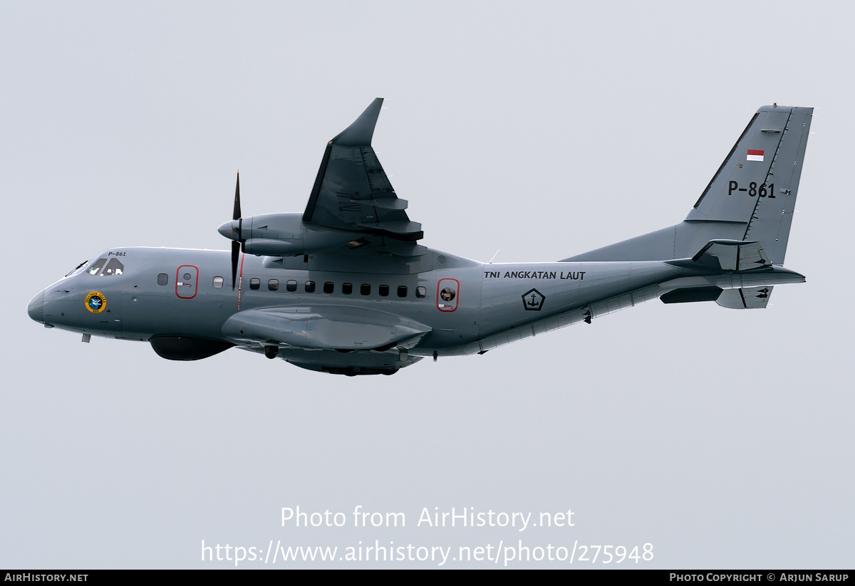 Aircraft Photo of P-861 | CASA/IPTN CN235M-220 MPA | Indonesia - Navy | AirHistory.net #275948