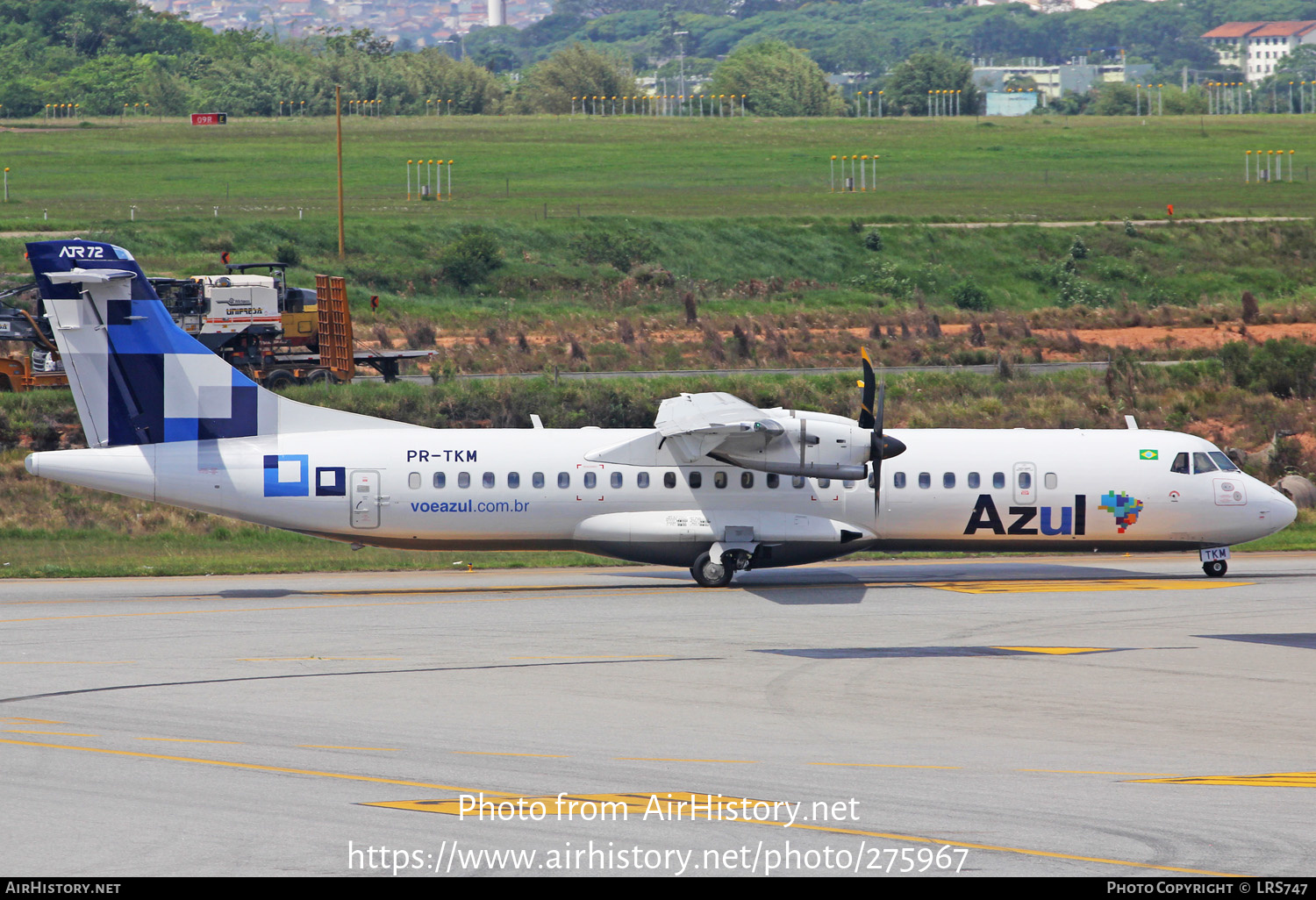 Aircraft Photo of PR-TKM | ATR ATR-72-600 (ATR-72-212A) | Azul Linhas Aéreas Brasileiras | AirHistory.net #275967