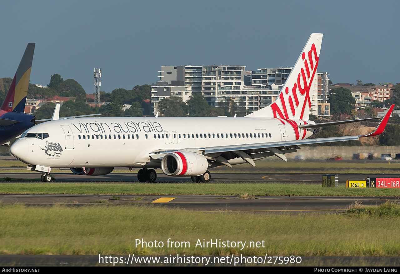 Aircraft Photo of VH-YID | Boeing 737-8FE | Virgin Australia Airlines | AirHistory.net #275980