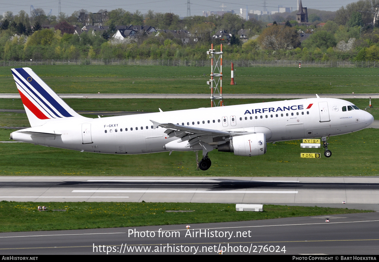 Aircraft Photo of F-GKXY | Airbus A320-214 | Air France | AirHistory.net #276024