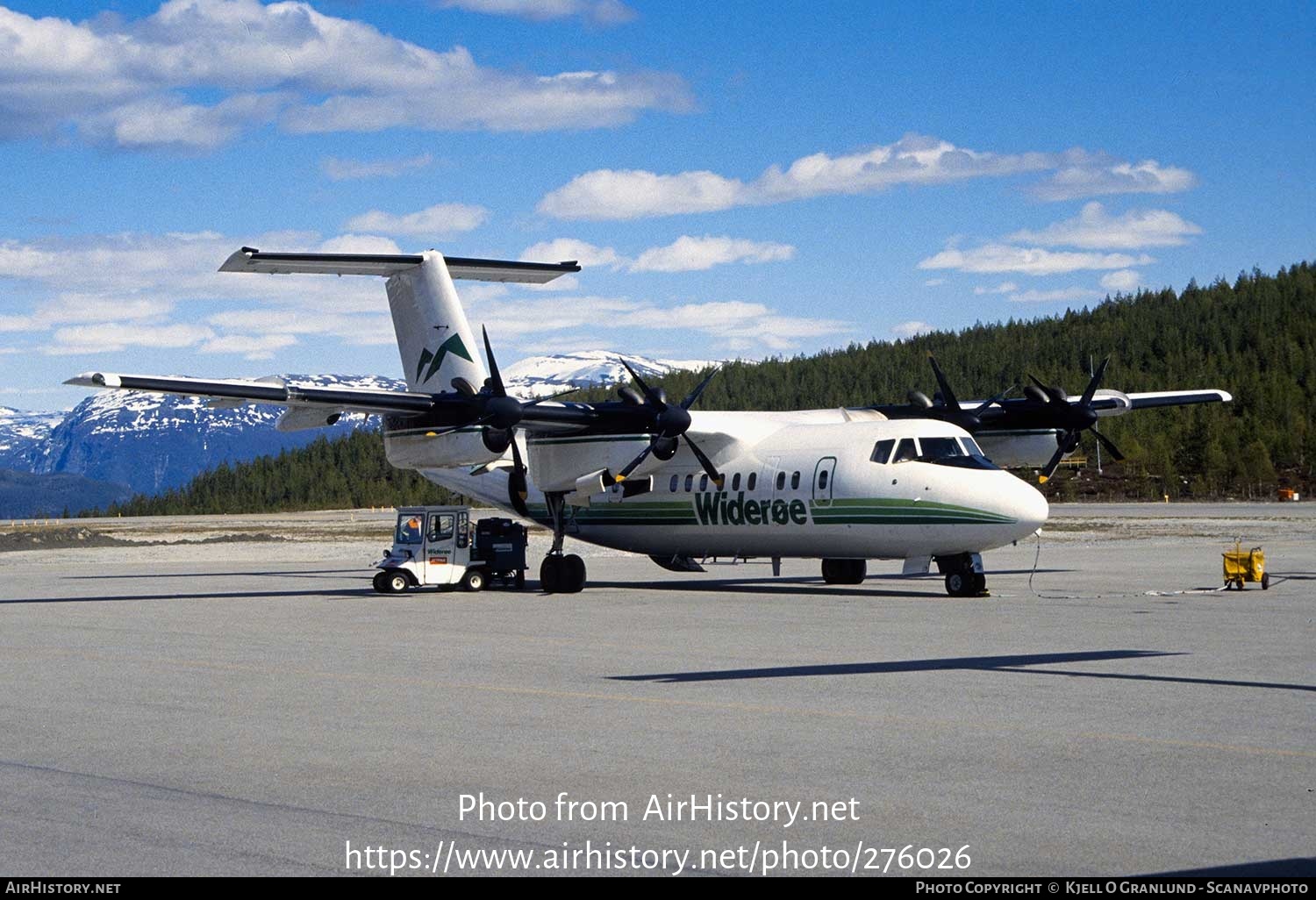 Aircraft Photo of LN-WFL | De Havilland Canada DHC-7-102 Dash 7 | Widerøe | AirHistory.net #276026
