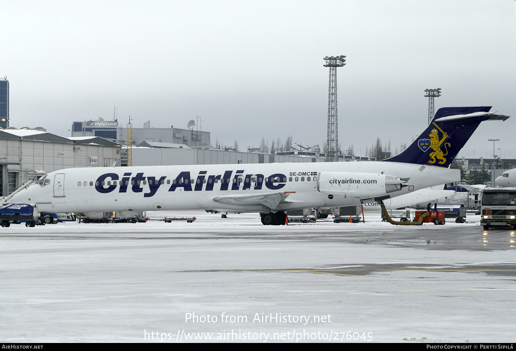 Aircraft Photo of SE-DMC | McDonnell Douglas MD-87 (DC-9-87) | City Airline | AirHistory.net #276045