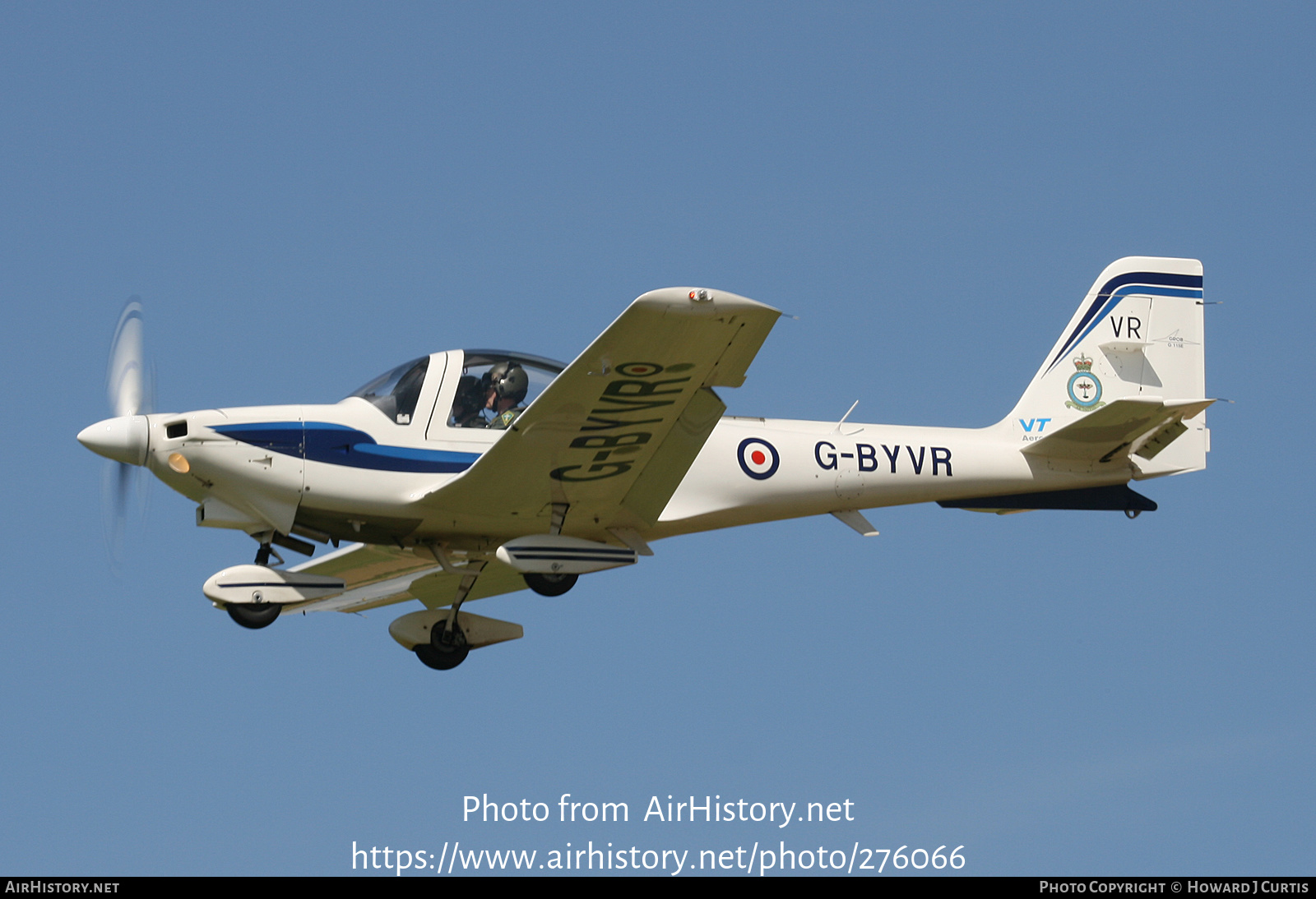 Aircraft Photo of G-BYVR | Grob G-115E Tutor | UK - Air Force | AirHistory.net #276066