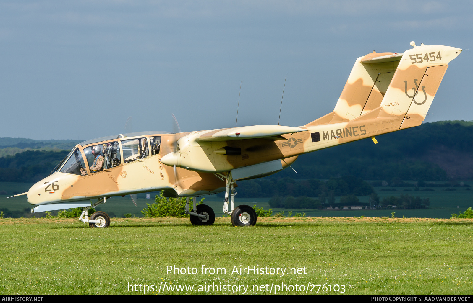 Aircraft Photo of F-AZKM / 55454 | North American Rockwell OV-10B