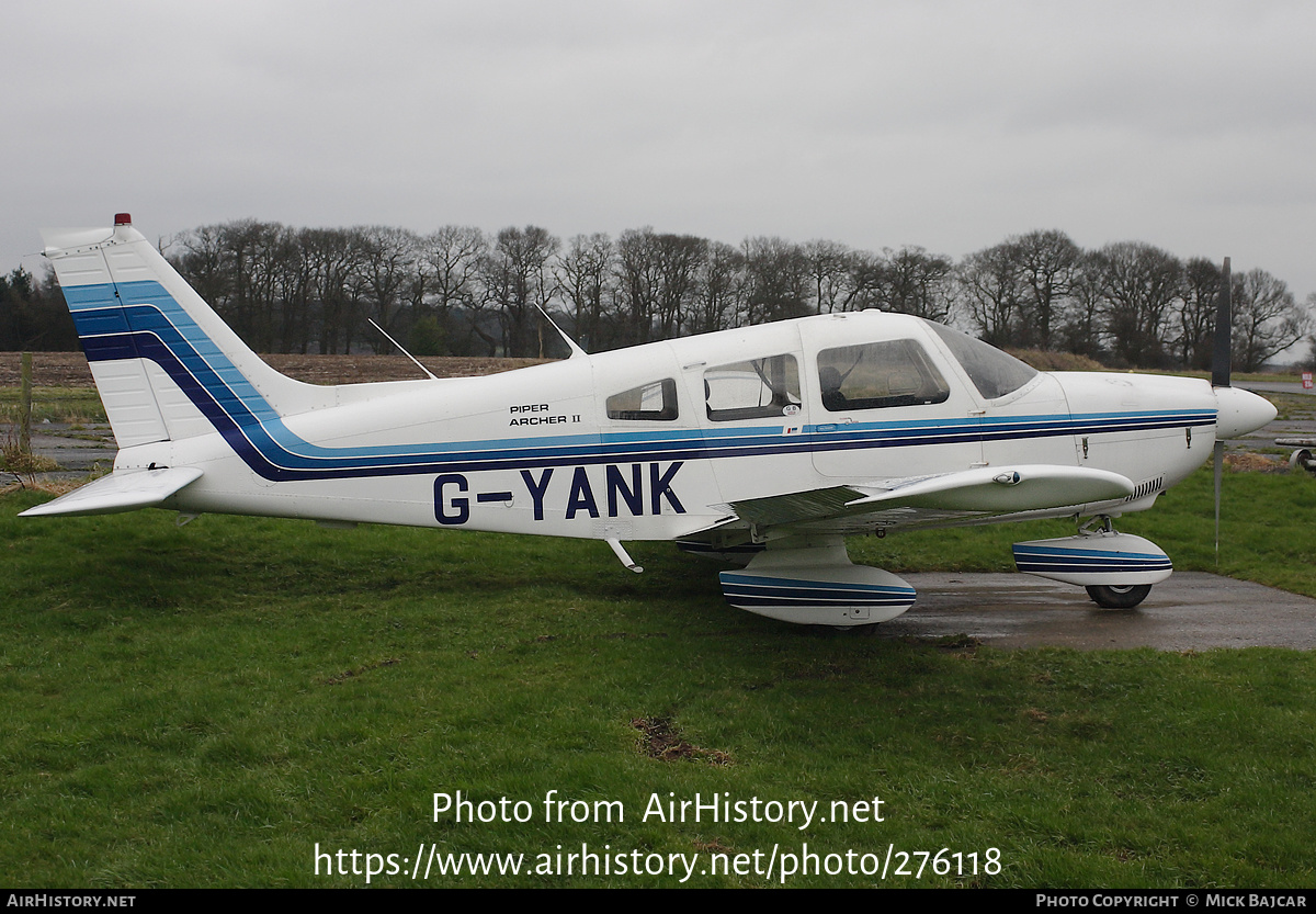 Aircraft Photo of G-YANK | Piper PA-28-181 Archer II | AirHistory.net #276118