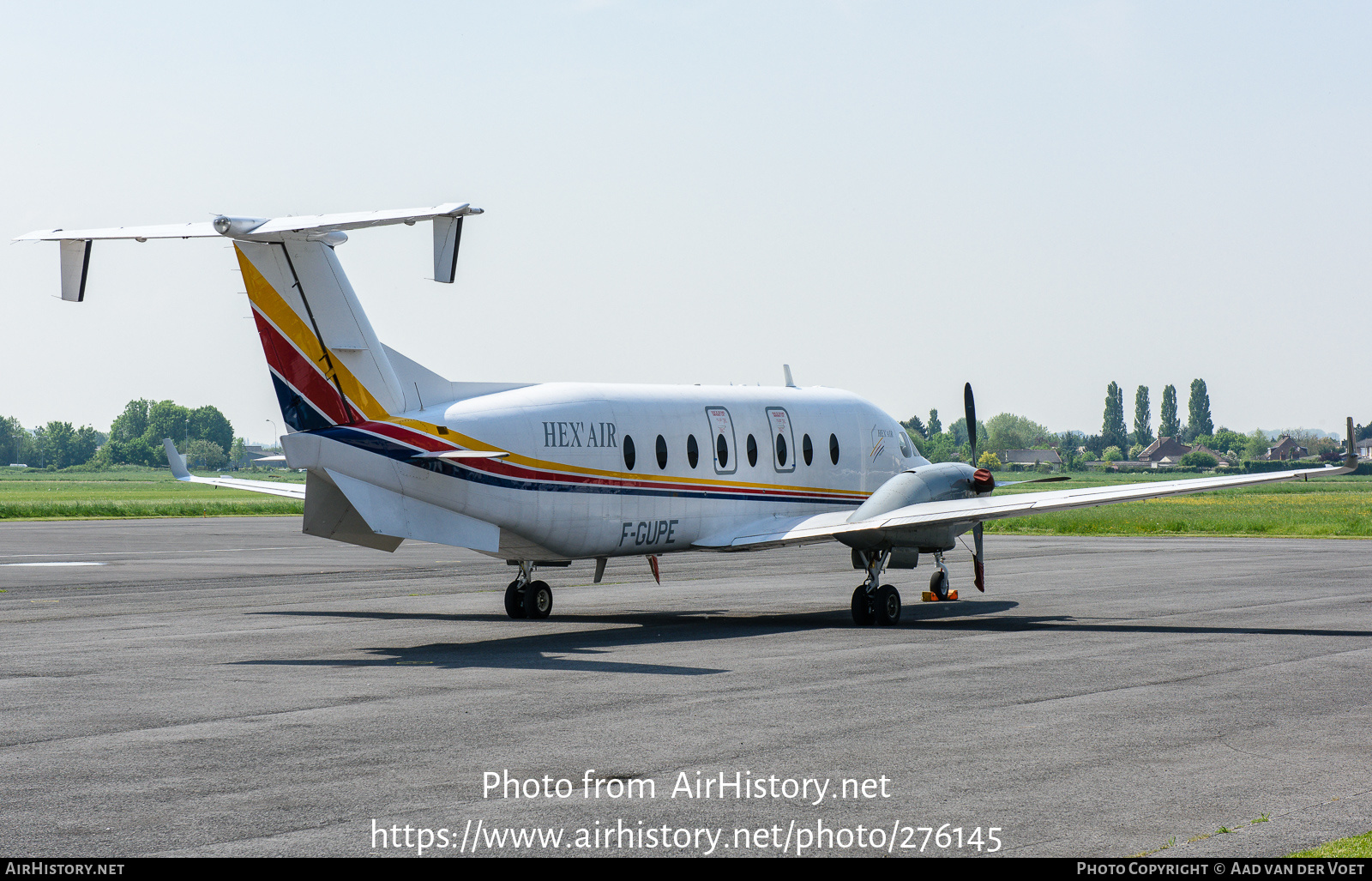 Aircraft Photo of F-GUPE | Raytheon 1900D | Hex'Air | AirHistory.net #276145