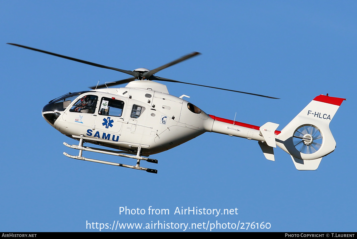 Aircraft Photo of F-HLCA | Eurocopter EC-135T-2 | SAMU - Service d'Aide Médicale Urgente | AirHistory.net #276160