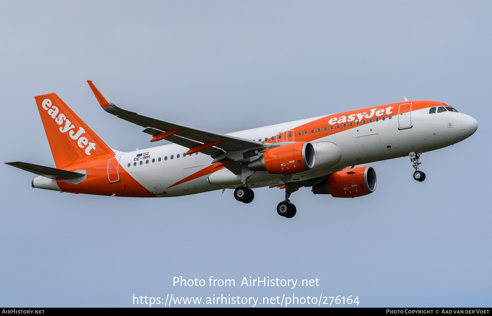 Aircraft Photo of OE-INH | Airbus A320-214 | EasyJet | AirHistory.net #276164