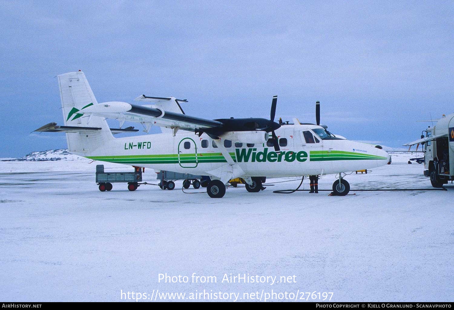 Aircraft Photo of LN-WFD | De Havilland Canada DHC-6-300 Twin Otter | Widerøe | AirHistory.net #276197