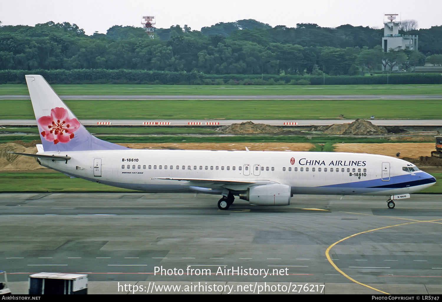 Aircraft Photo Of B-18610 | Boeing 737-809 | China Airlines ...