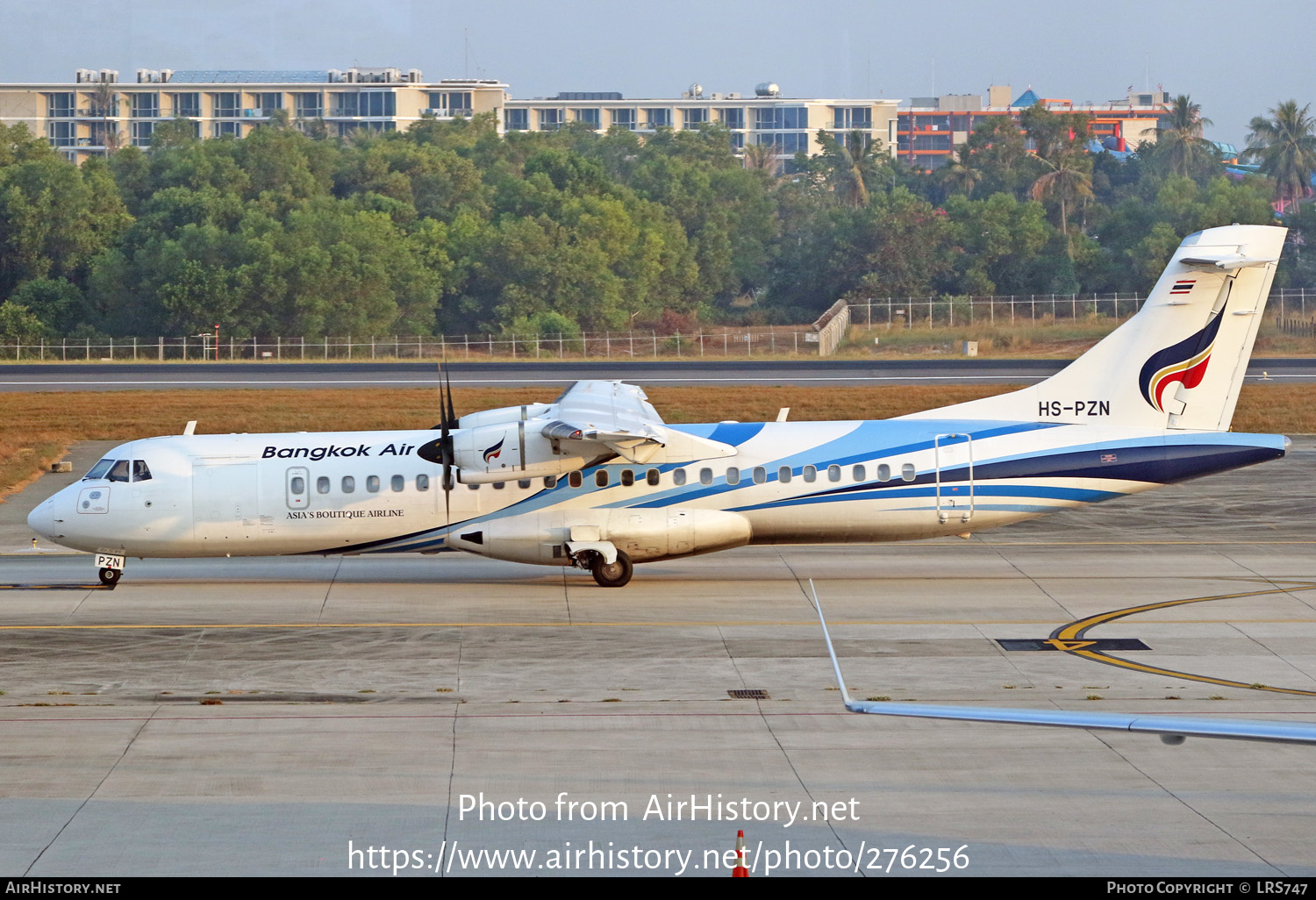 Aircraft Photo of HS-PZN | ATR ATR-72-600 (ATR-72-212A) | Bangkok Airways | AirHistory.net #276256